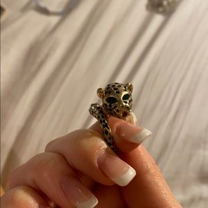 Jeweled Jaguar ring